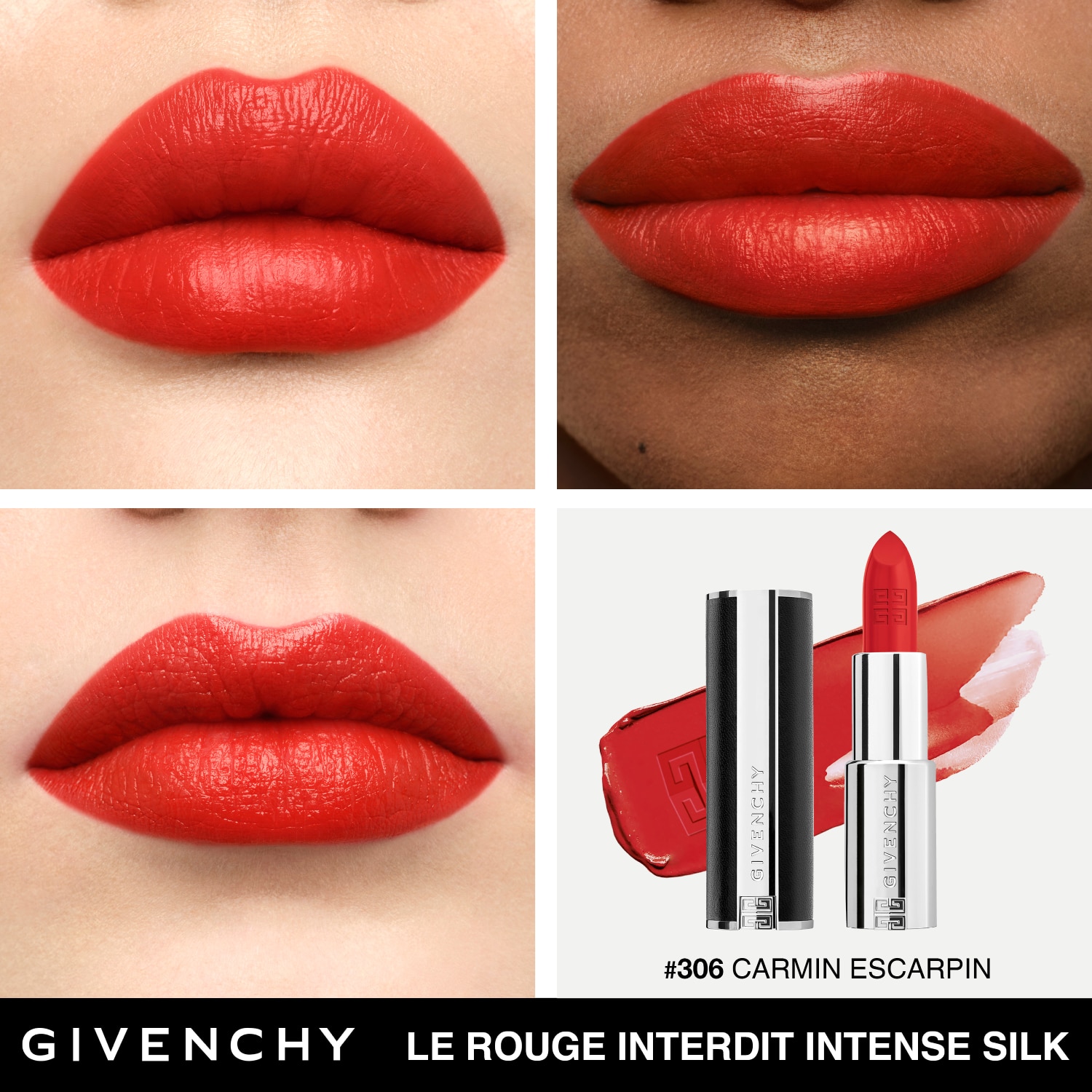 LE ROUGE INTERDIT INTENSE SILK (LABIAL SEMI MATE)